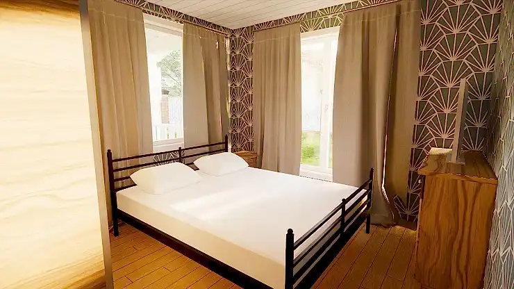 Каркасный дом 8х9 м «Сиверский» Каркасный дом 8х9 м «Сиверский»