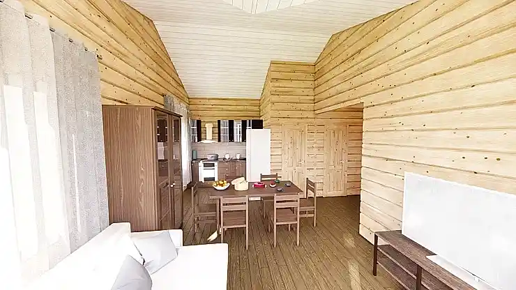 Каркасный дом 7х10 м «Шум» Каркасный дом 7х10 м «Шум»