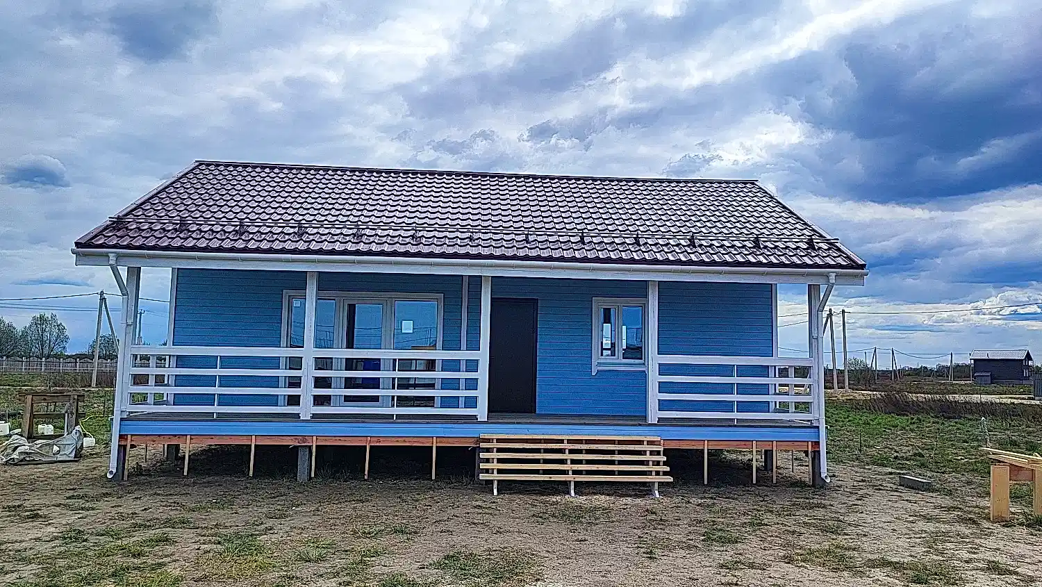 Каркасный дом 8х10 в Монделево