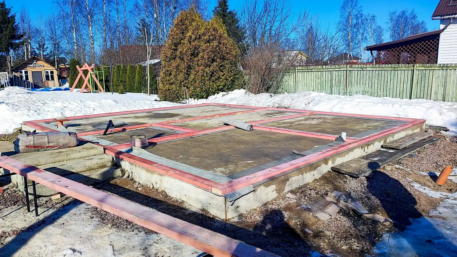 Каркасный дом 9х9 в Кискелово