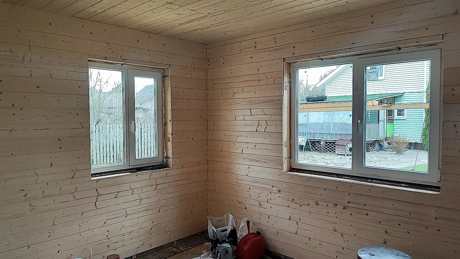 Каркасный дом 9х9 в Кискелово