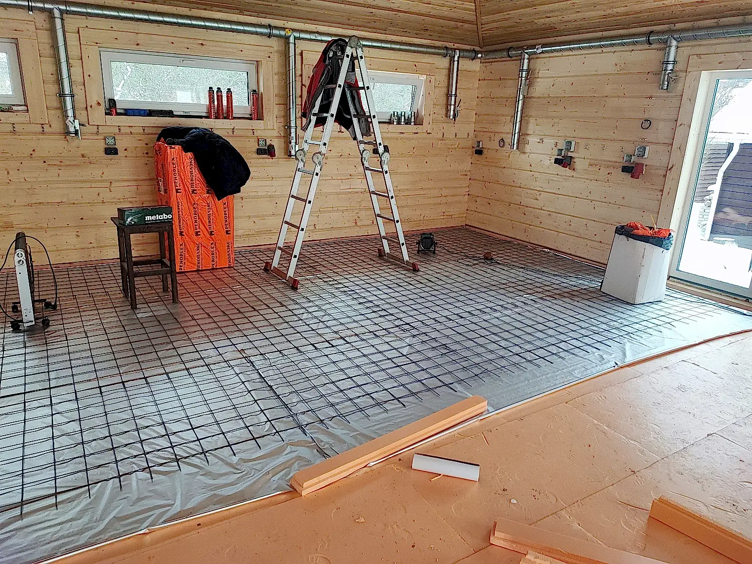 Мастерская из клееного бруса 12х8 Павловск