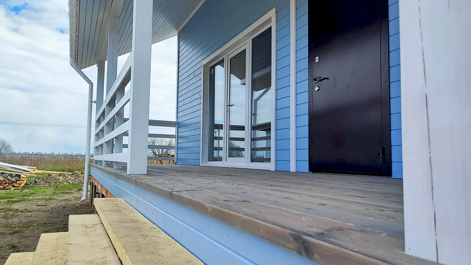 Каркасный дом 8х10 в Монделево