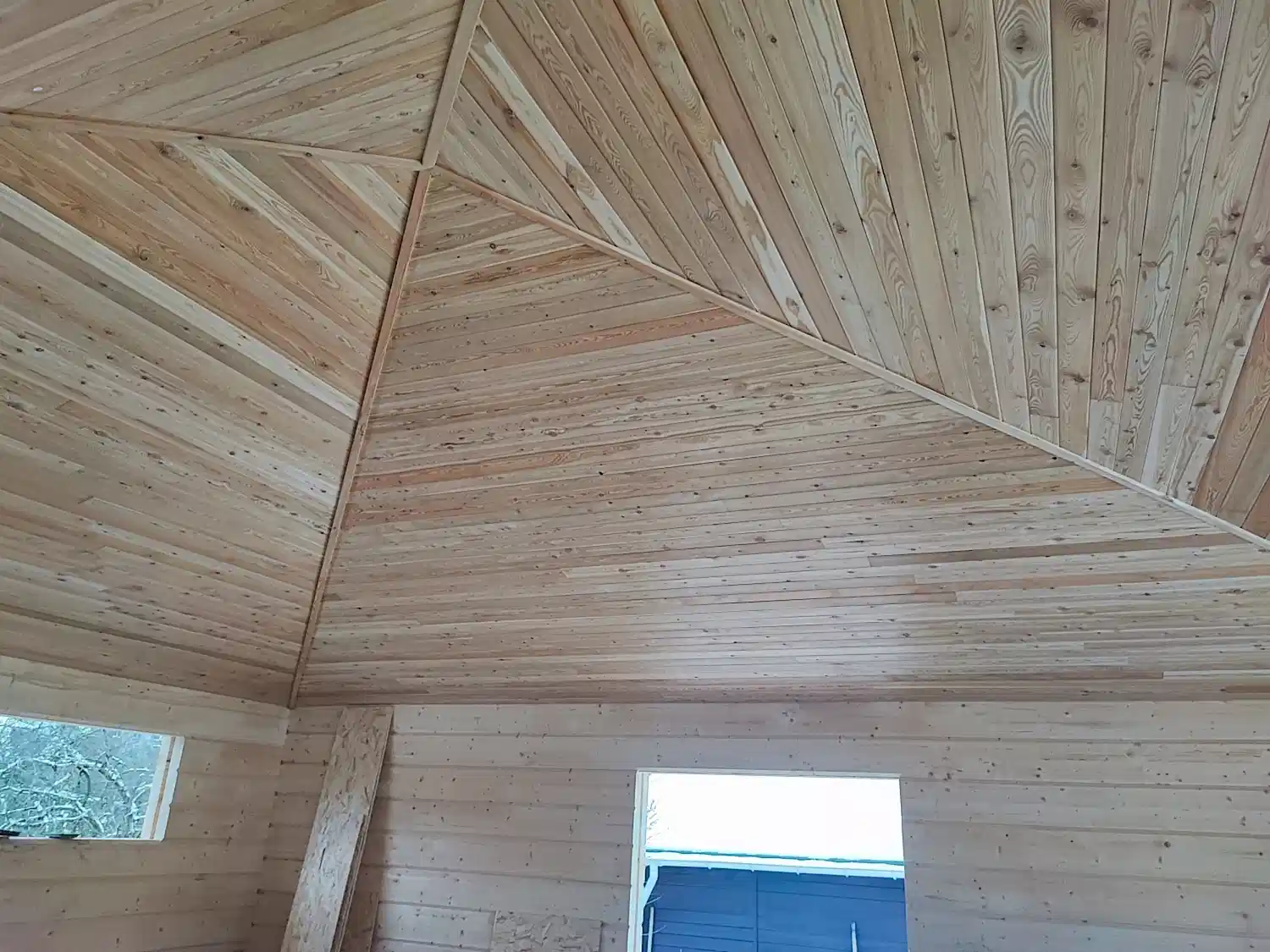 Мастерская из клееного бруса 12х8 Павловск