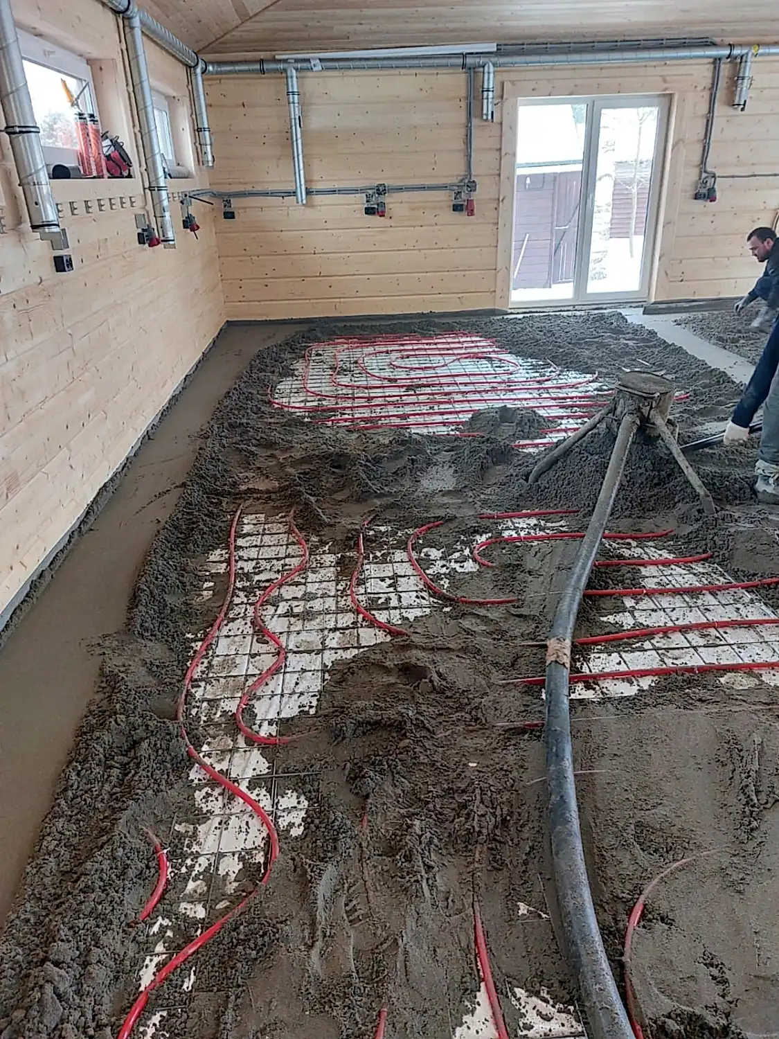 Мастерская из клееного бруса 12х8 Павловск