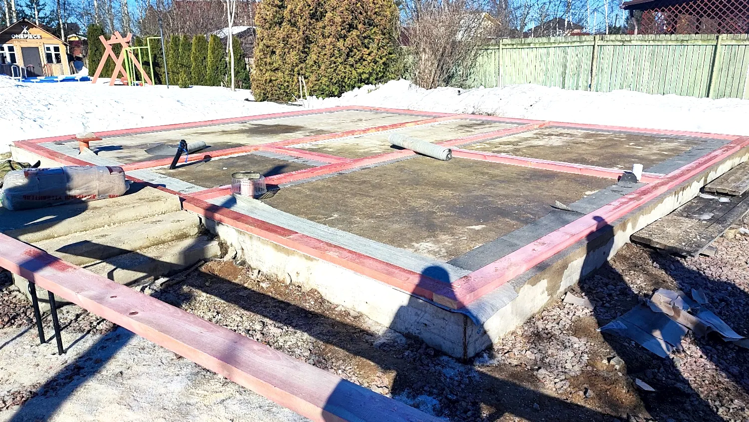 Каркасный дом 9х9 в Кискелово