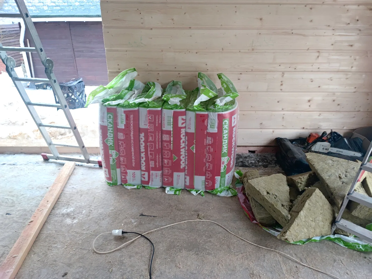 Мастерская из клееного бруса 12х8 Павловск