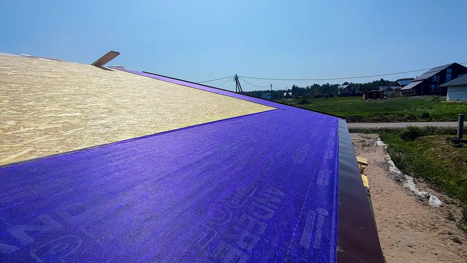 Каркасный дом 10х11 в Ларионово