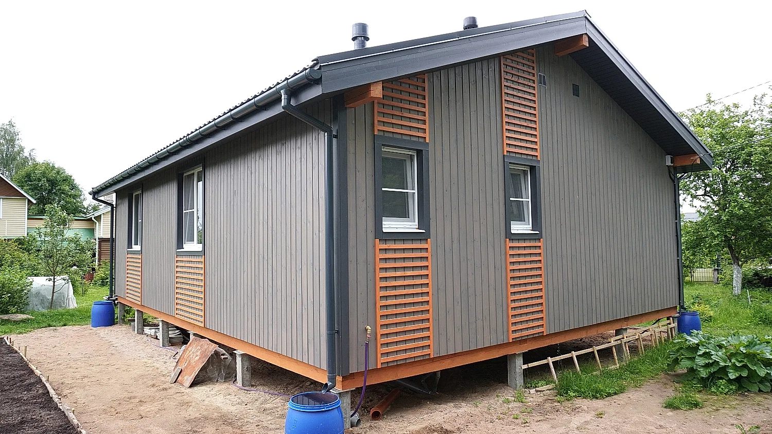 Каркасный дом 9х12 в Петяярви