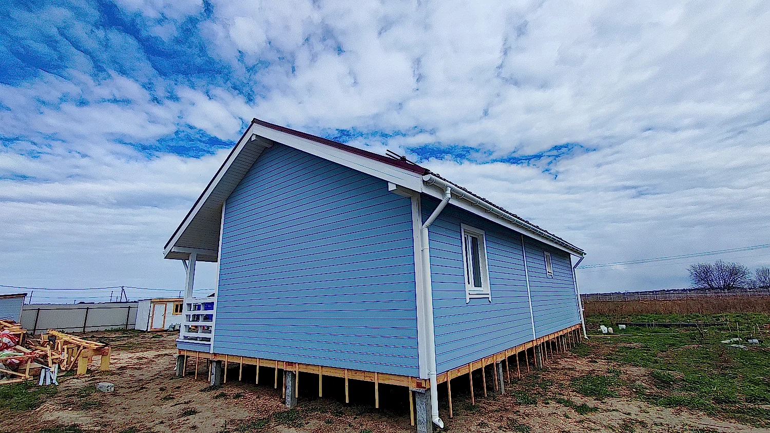 Каркасный дом 8х10 в Монделево