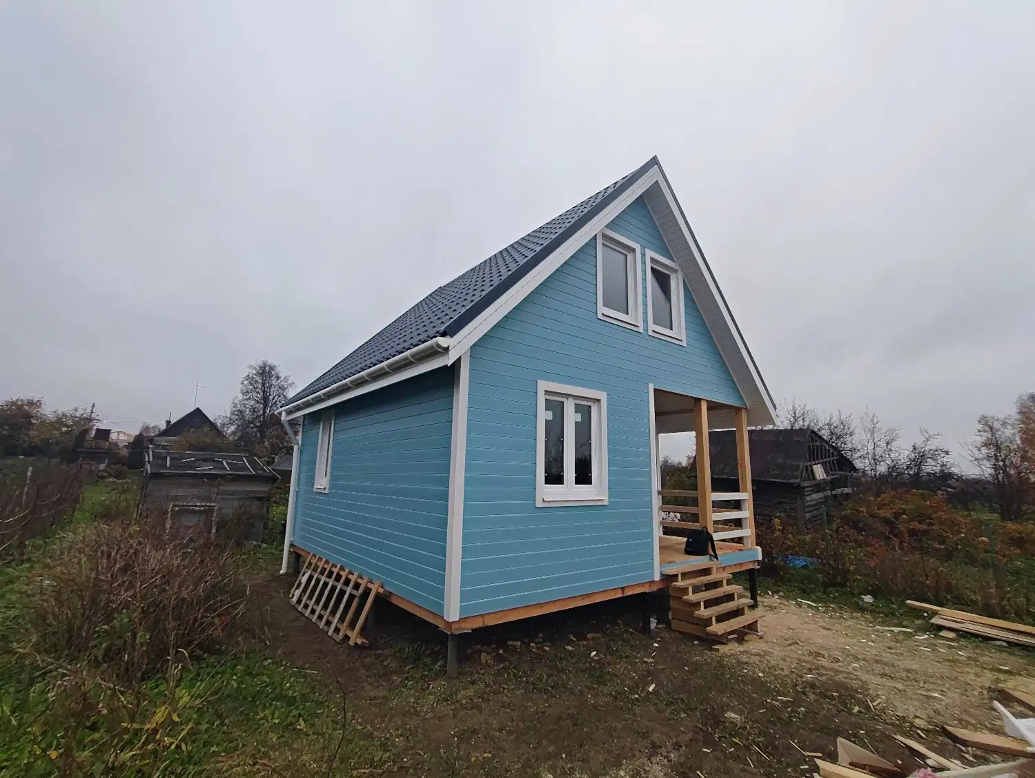 Каркасный дом 6х6 Коммунар