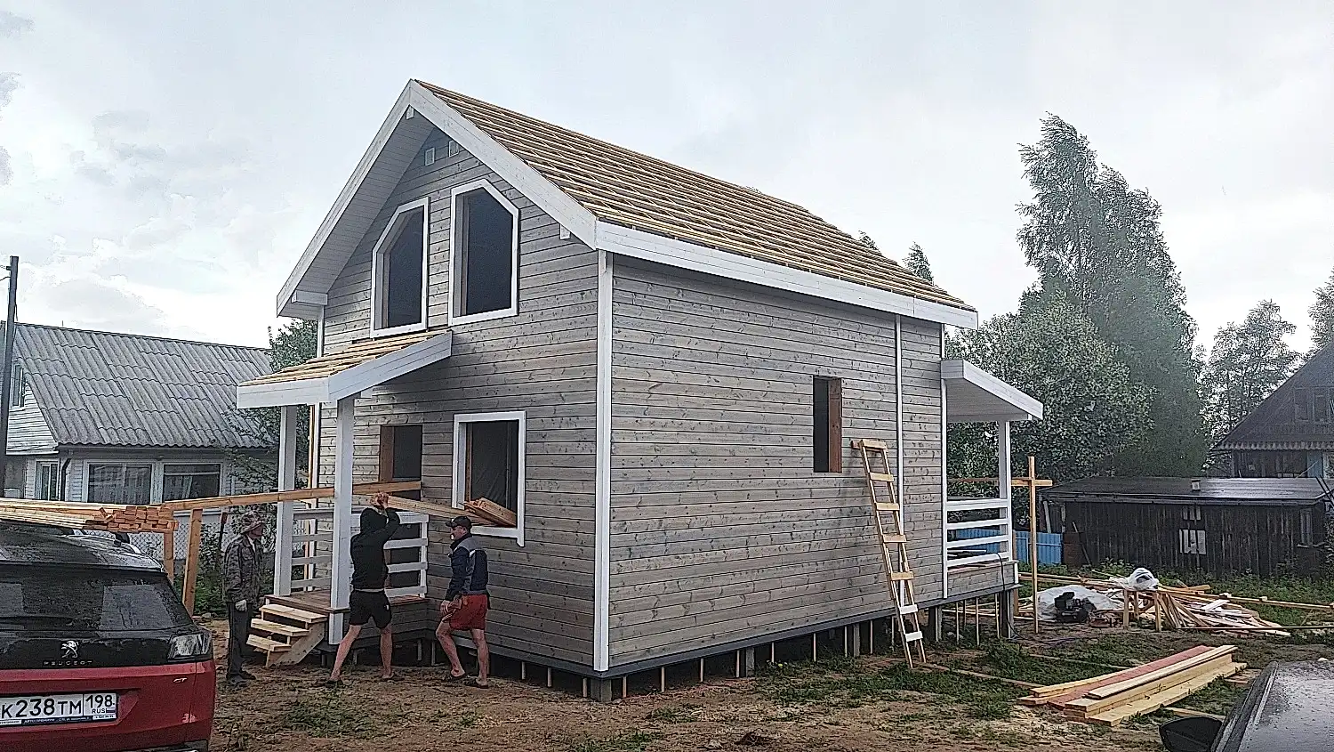 Каркасный дом 6х7 в Орехово