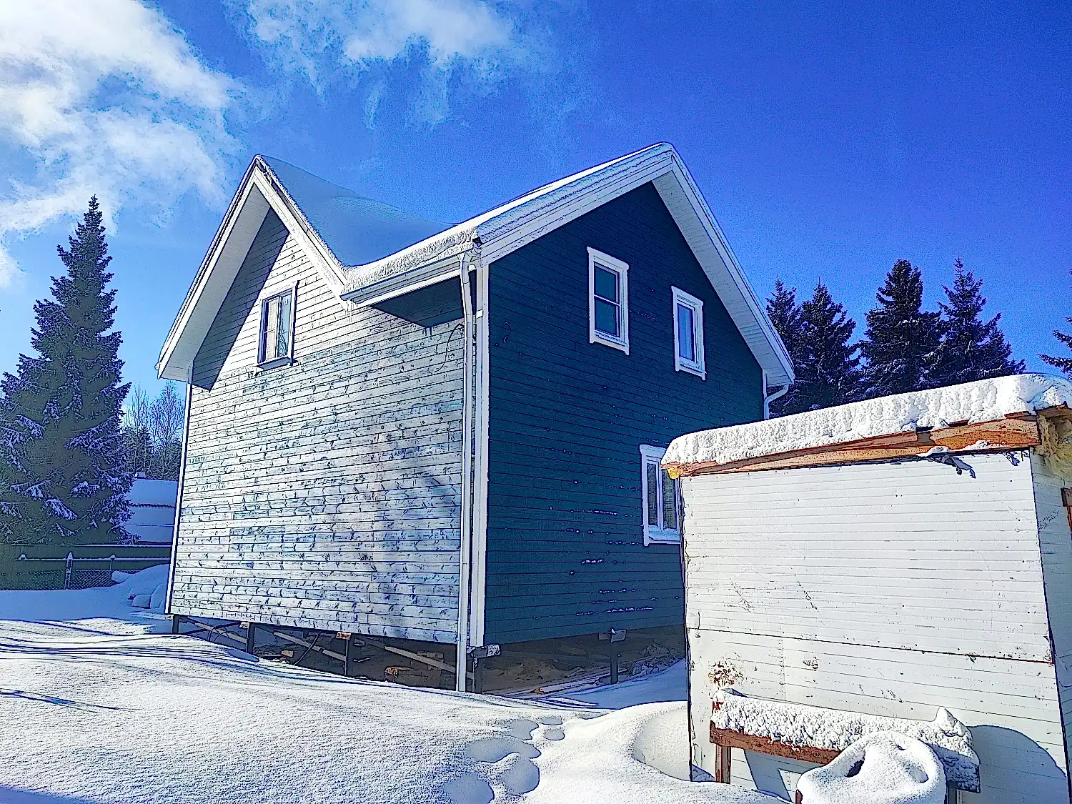 Каркасный дом 8х9 в Конта