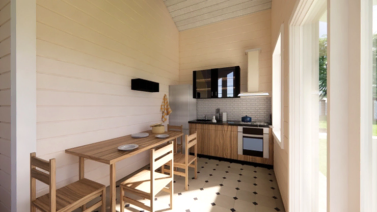 Каркасный дом 8х9 м «Сиверский» Каркасный дом 8х9 м «Сиверский»