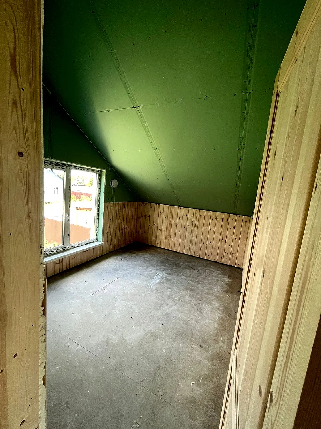 Каркасный дом 8х8 в Петрово